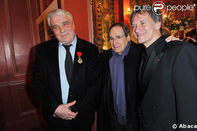 Jacques Weber, Francis Huster et Robert Hossein