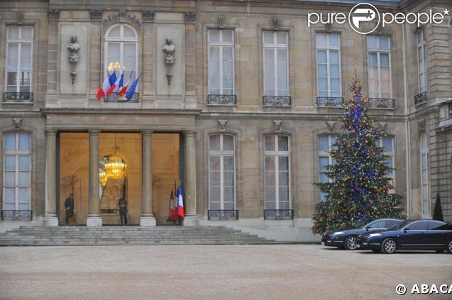 Le sapin de l'Elysée