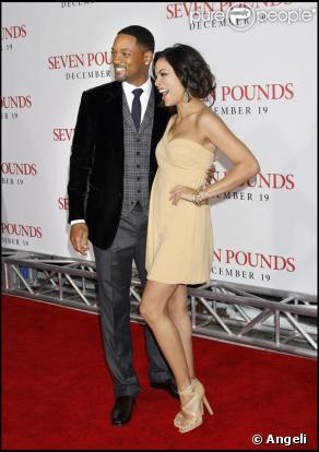 Will Smith et Rosario Dawson