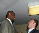 Ben Affleck et Dikembe Mutombo