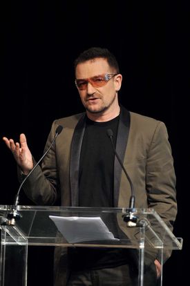 Bono et U2 envisagent de vendre leur stock d'actions