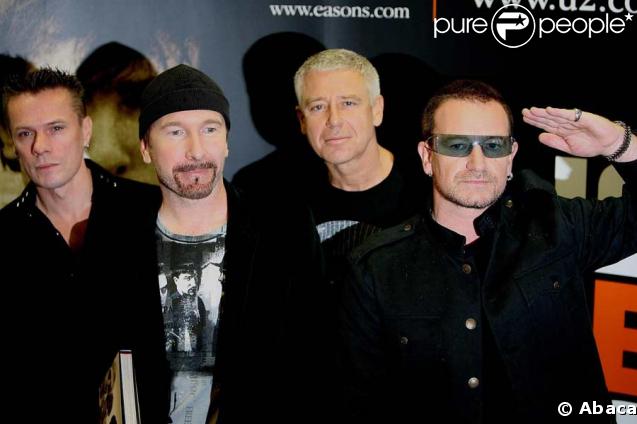 Bono et U2 envisagent de vendre leur stock d'actions