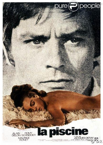 La Piscine de Jacques Deray avec Alain Delon et Romy Schneider