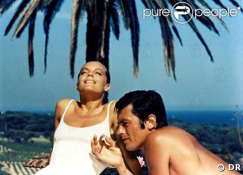 La Piscine de Jacques Deray avec Alain Delon et Romy Schneider