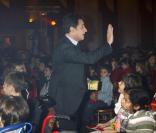 Nicolas Sarkozy fête noël à l'Elysée