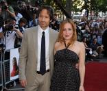 Dadid Duchovny et Gillian Anderson