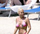 Donatella Versace en 2005