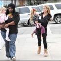 PHOTOS : La jolie Denise Richards et ses adorables fillettes... des larmes et des bisous ! 
