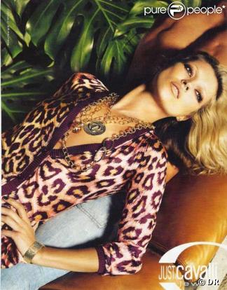 Kate Moss pour Cavalli