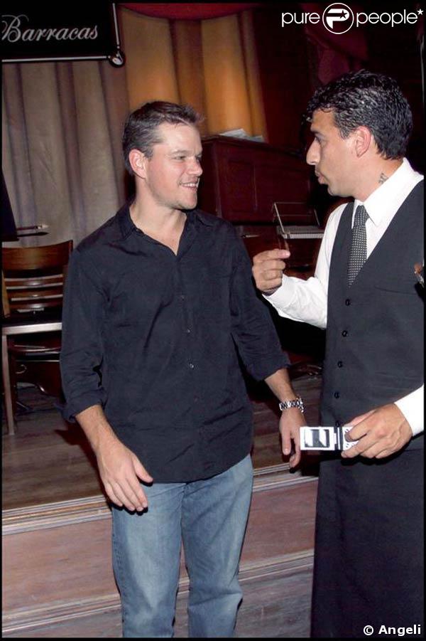 Matt Damon fait la fête en Argentine ! 30/12/08
