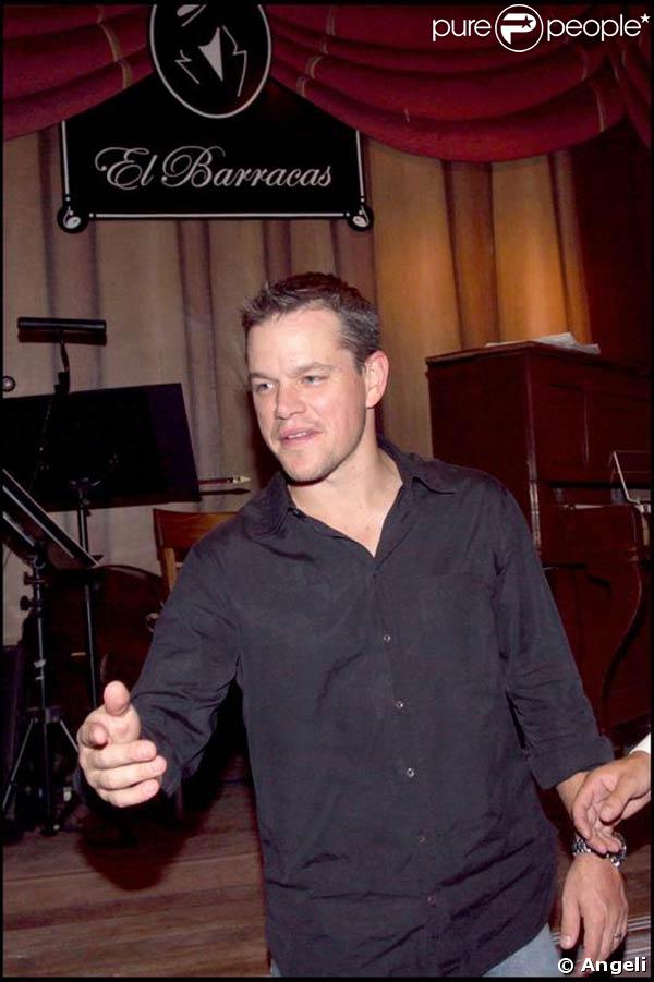 Matt Damon fait la fête en Argentine ! 30/12/08