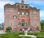 Le château familial des Bruni-Tedeschi, au nord-est de Turin