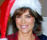 Lisa Rinna (Melrose Place) en Mère Noël. 
