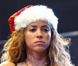 Shakira, Noël lui fout les boules! 