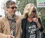 Kate Moss et Jamie Hince, amoureux, déjeunent ensemble. 13/01/09