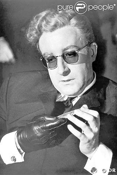 Peter Sellers dans Docteur Folamour 