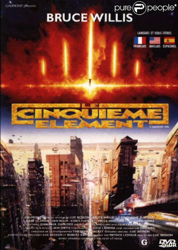 L'affiche du Cinquième Elément de Luc Besson 