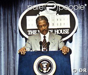 Morgan Freeman dans Deep Impact 