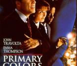 L'affiche du film Primary Colors de Mike Nichols 