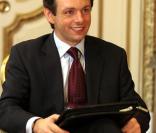 Michael Sheen dans le rôle de Tony Blair dans le film The Queen