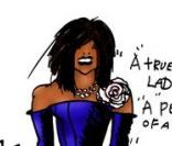 Betsey Johnson a imaginé cette longue robe bustier aux couleurs de l'Amérique, en vue d'être portée par Michelle Obama lors de l'investiture de son époux le 20 janvier 2008.