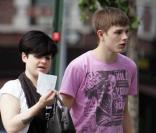 Kelly Osbourne et son boyfriend Luke Worrall.
