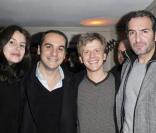 Alex Lutz, Louise Monot, François-Xavier Demaison et Jean Dujardin 