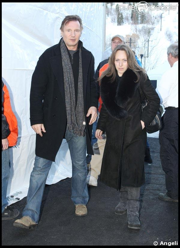 L'immense Liam Neeson a lâché son sabre laser pour venir se détendre au Festival de Sundance.