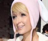 Paris Hilton, une schtroumpfette rose au Festival de Sundance.
