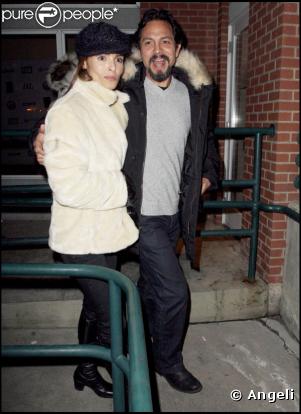Benjamin Bratt et la superbe Talisa Soto (la James Bond Girl de "Permis de Tuer", 1989) au Festival de Sundance.