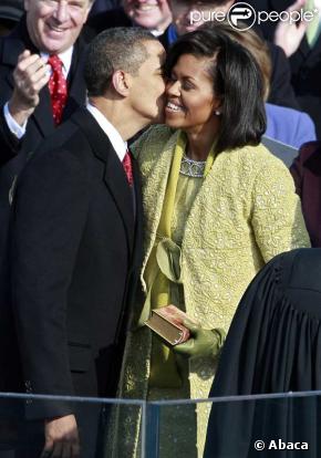 Barack Obama et sa femme Michelle 