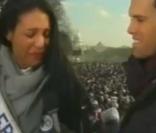 Miss france 2009 en larmes pour Obama