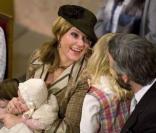 Le baptême de la petite Emma Tallulah Behn, dans la chapelle du Palais Royal d'Oslo. 20/01/09 