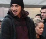 Zlatan Ibrahimovic et sa compagne Helena Seger à Milan