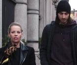 Zlatan Ibrahimovic et sa compagne Helena Seger à Milan