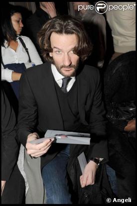 Frédéric Beigbeder au défilé Emmanuel Ungaro. 24/01/09