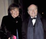 Jacques et Lise Toubon au dîner de Gala du Prix d'Amérique Marionnaud. 24/01/09