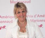Valérie Damidot au Prix d'Amérique Marionnaud, le 25/01/09