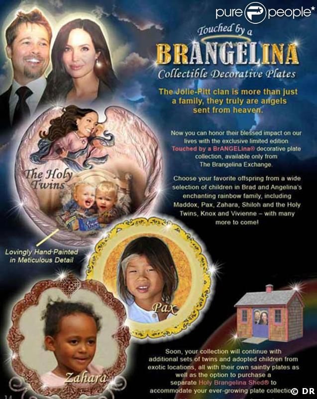 Le clan Brangelina, saint patron du commerce de produits dérivés...