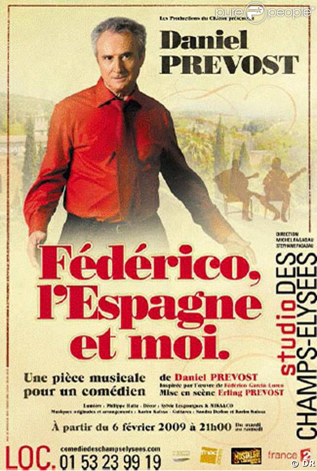 Daniel Prevost, à l'affiche à Paris de Fédérico, l'Espagne et moi, qu'il a déjà donné avec succès à Avignon