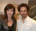 Caroline Barclay et Tomer Sisley au dîner annuel de l'hôtel Guanahani. 28/01/09