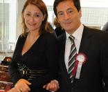 Daniela Lumbroso et son mari, , Eric Ghebali 