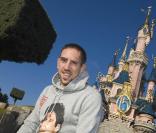 Franck Ribéry à Disneyland Paris
