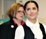 Salma Hayek, radieuse hier soir à New York