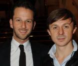 Laurent Milchior et Martin Solveig au défilé Etam