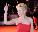 Sharon Stone à la soirée des BAFTA Awards.  
