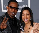 Jamie Foxx et sa fille Corinne aux 51e Grammy Awards