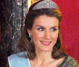 Letizia d'Espagne le 9/02 à Madrid