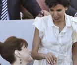 Carla Bruni et Rachida Dati