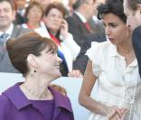 Carla Bruni et Rachida Dati